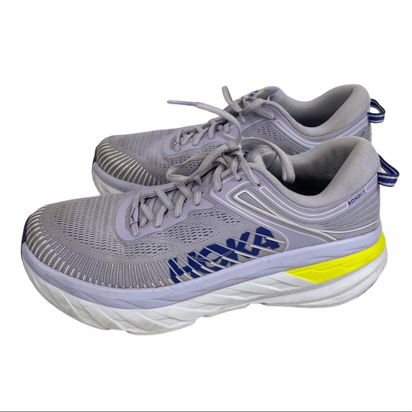 HOKA ONE ONE Bondi 7 Purple Running Shoes - Picture 7 of 13